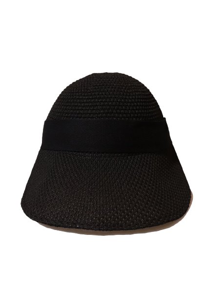[unisex]VENICE BLACK RIBBON HAT