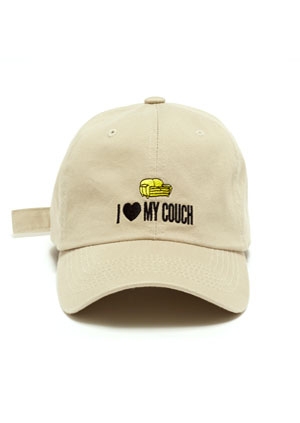 [unisex]I LOVE COUCH , BEIGE