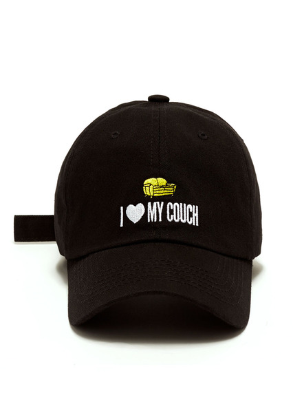 [unisex]I LOVE COUCH , BLACK
