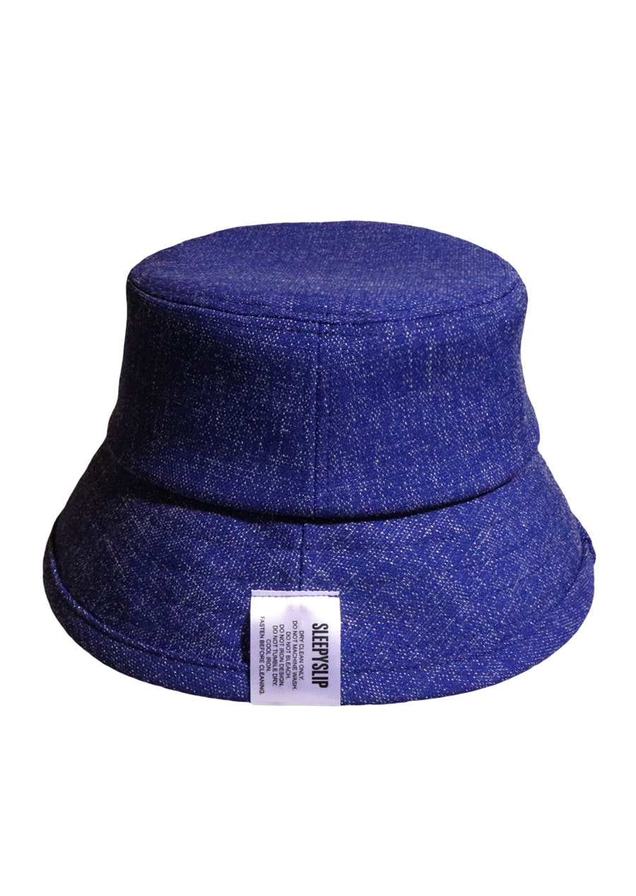 [unisex]CANVAS BLUE BUCKET HAT